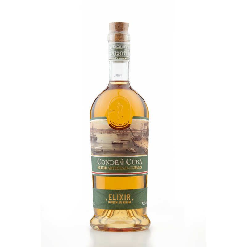 Punch au Rhum Elixir Conde de Cuba | Achetezduvin.fr