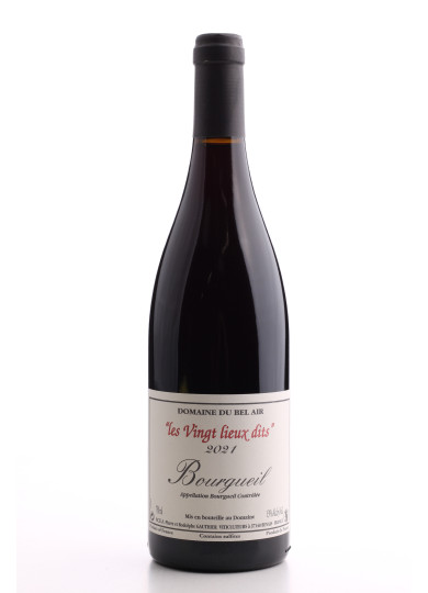 BOURGUEIL LES VINS LIEUX DITS DOMAINE DU BEL AIR