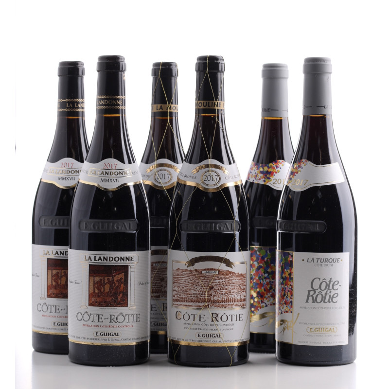 coffret Côte-Rôtie 2017 - Guigal | Achetezduvin.fr