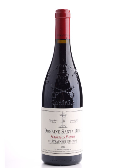 CHATEAUNEUF DU PAPE HABEMUS PAPAM