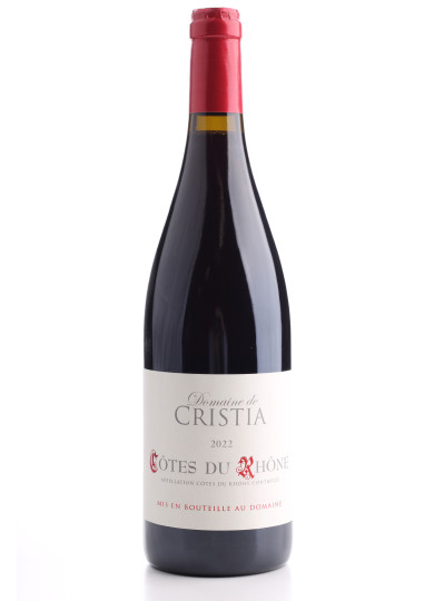 Côtes du Rhône Cristia 2022 | Achetezduvin.fr