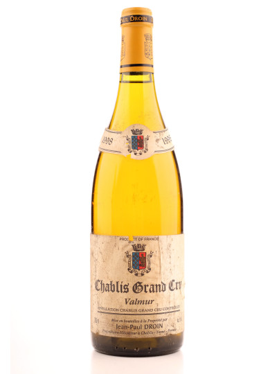 CHABLIS GRAND CRU VALMUR 1998 JEAN PAUL DROIN