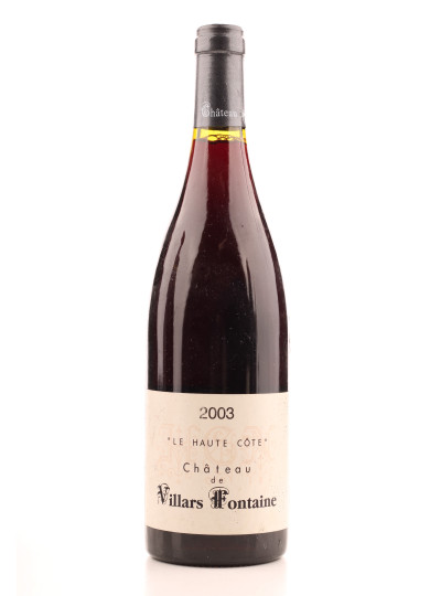 Le Haute Côte 2003 Villars Fontaine | Achetezduvin.fr