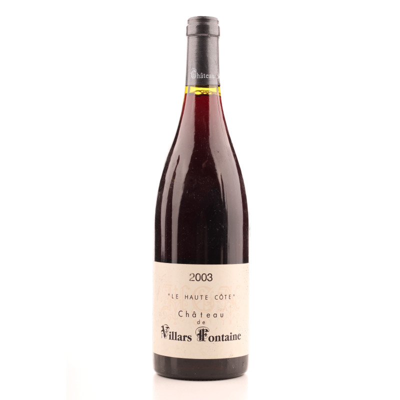 Le Haute Côte 2003 Villars Fontaine | Achetezduvin.fr
