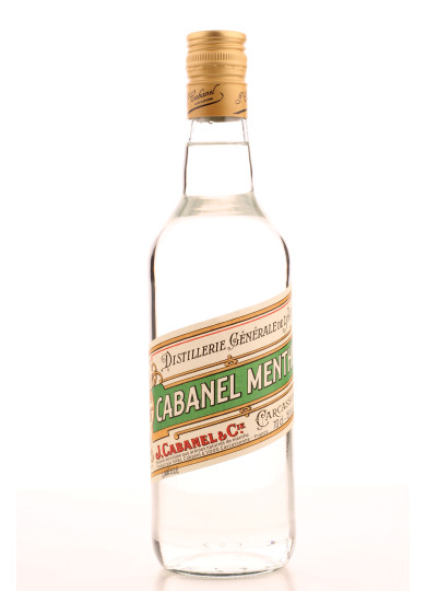 LIQUEUR DE MENTHE DISTILLERIE CABANEL