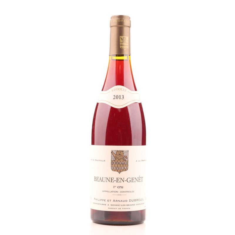 BEAUNE EN GENET 1er CRU 2013 ARNAUD DUBREUIL