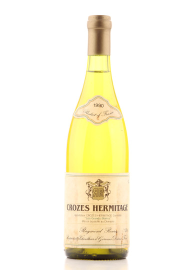 Crozes-Hermitage 1990 Blanc Raymond Boure | Achetezduvin.fr