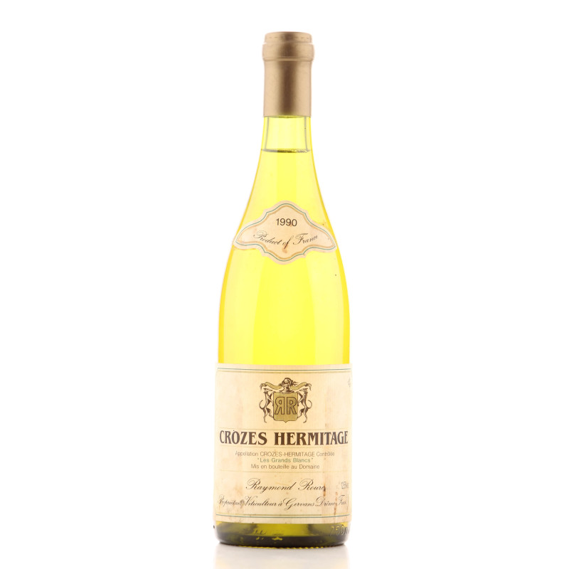 Crozes-Hermitage 1990 Blanc Raymond Boure | Achetezduvin.fr