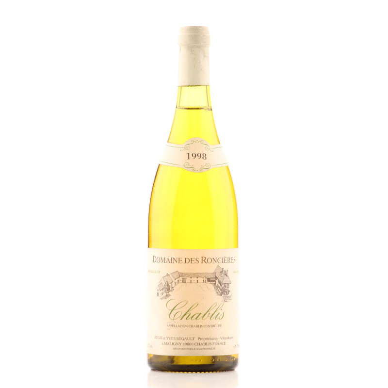 Chablis 1998 Roncières | Achetezduvin.fr Chablis 1998 Roncières | Achetezduvin.fr