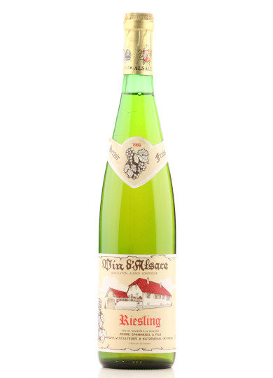 Riesling 1989 Pierre Spannagle | Achetezduvin.fr