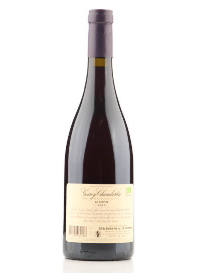 GEVREY CHAMBERTIN LA JUSTICE 2022 DOMAINE DE LA VOUGERAIE