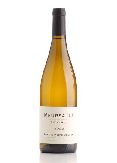 Meursault Les Criots 2022 - Pierre Boisson - Achetezduvin.fr