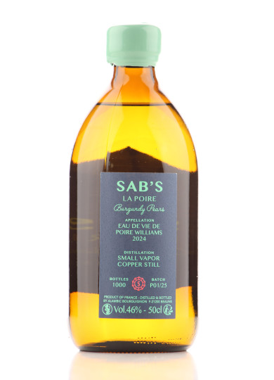 Eau de vie poire williams" la poire" sab's