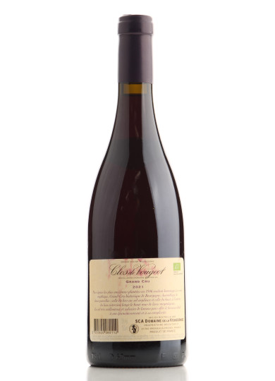 CLOS VOUGEOT GRAND CRU 2021 DOMAINE DE LA VOUGERAIE