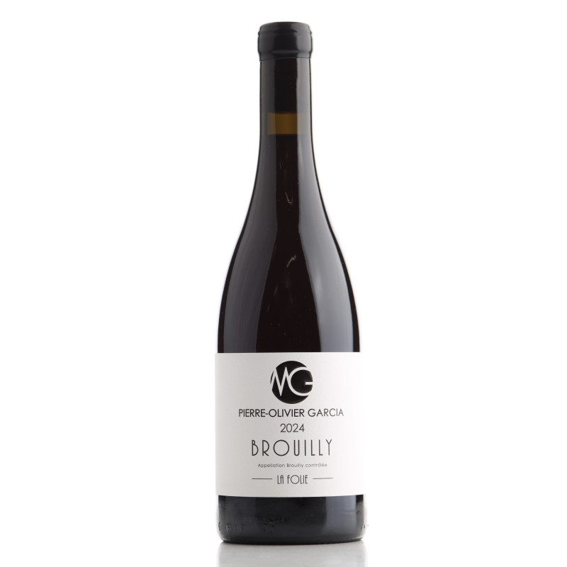 BROUILLY ROUGE LA FOLIE 2024 PIERRE OLIVIER GARCIA