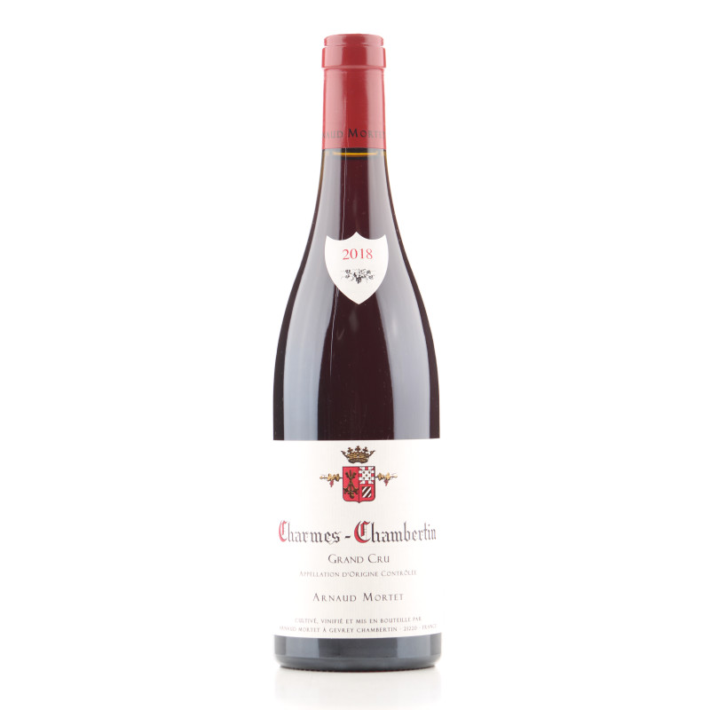 Charmes-Chambertin Grand Cru 2018 – Arnaud Mortet | Achetezduvin.fr