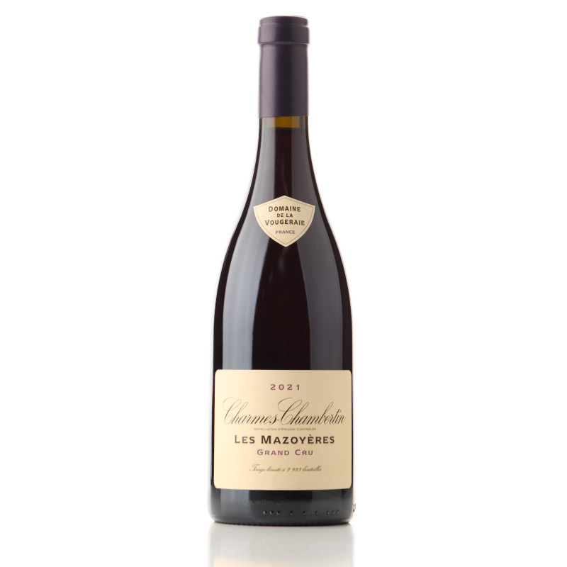 CHARMES CHAMBERTIN GRAND CRU LES MAZOYERES 2021 DOMAINE DE LA VOUGERAIE