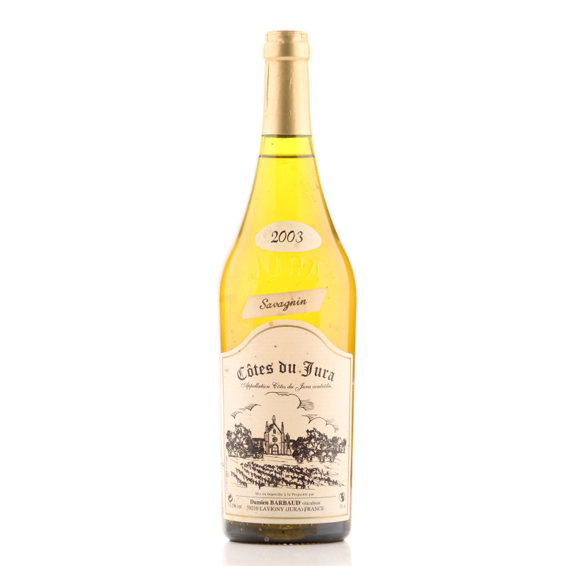 Côtes du Jura Savagnin 2003 - Domaine Damien Barbaud | Achetezduvin