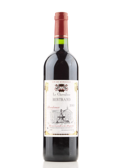 Bordeaux Le Chevalier Bertrand 2010 - Achetezduvin
