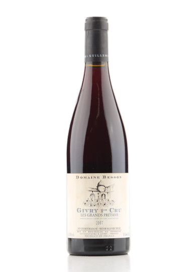 Givry 1er Cru Les Grands Prétans 2007 - Domaine Besson | Achetezduvin