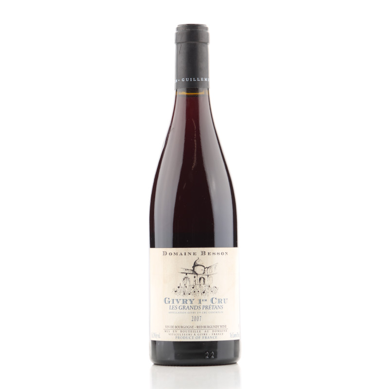 Givry 1er Cru Les Grands Prétans 2007 - Domaine Besson | Achetezduvin