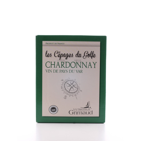 VIN DE PAYS DU VAR LES CEPAGES DU GOLFE CHARDONNAY