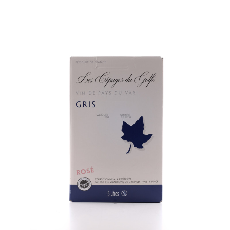 VIN DE PAYS DU VAR LES CEPAGES DU GOLFE GRIS VIN DE PAYS DU VAR LES CEPAGES DU GOLFE GRIS
