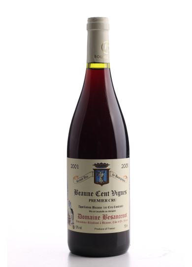 BEAUNE 1ER CRU CENT VIGNES 2001 BESANCENOT