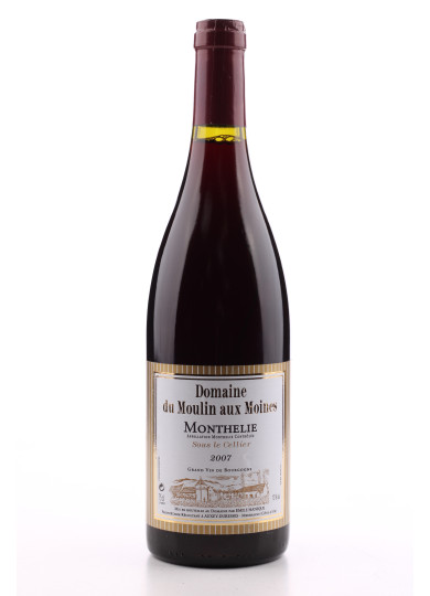 MONTHELIE SOUS LE CELLIER 2007 DOMAINE DU MOULIN AUX MOINES