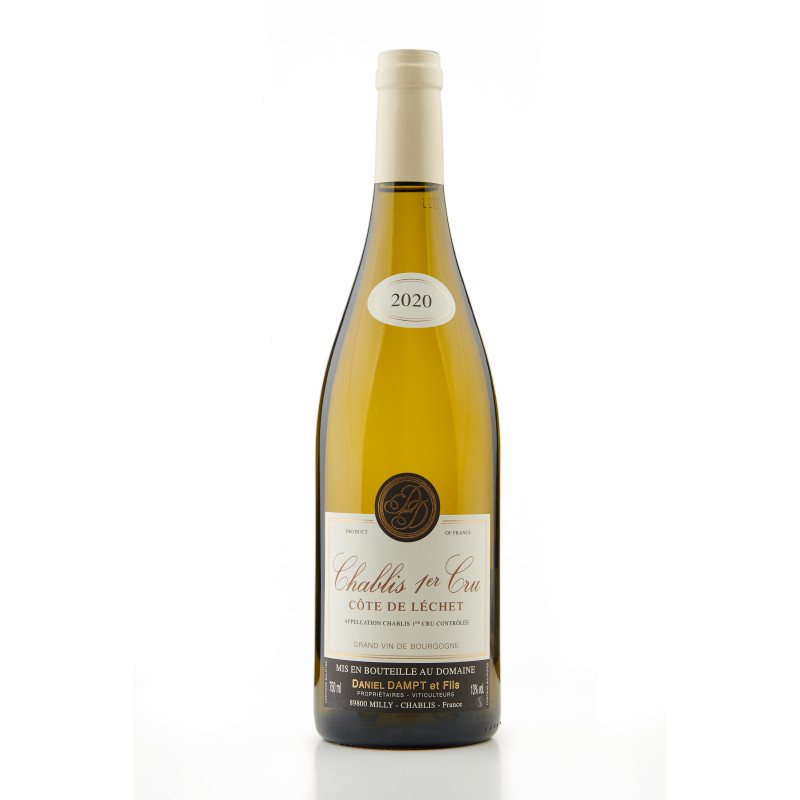 Daniel DAMPT Chablis 1er Cru Côte de Léchet 2020 | AchetezDuVin.fr