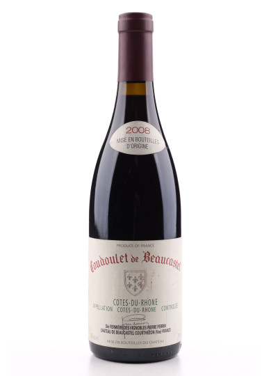 COTES-DU-RHONE 2008 COUDOULET DE BEAUCASTEL