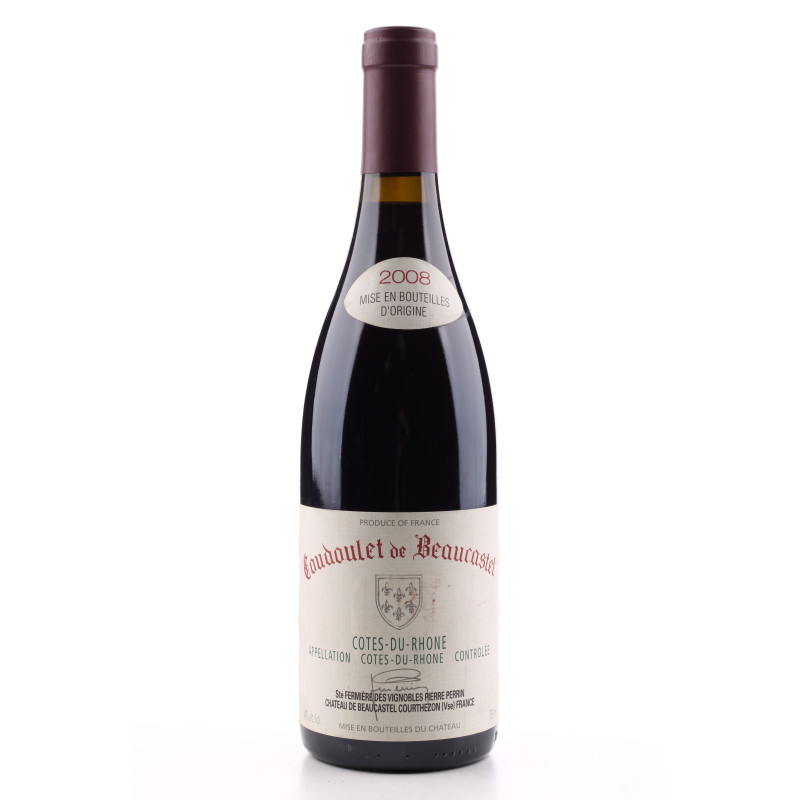 COTES-DU-RHONE 2008 COUDOULET DE BEAUCASTEL