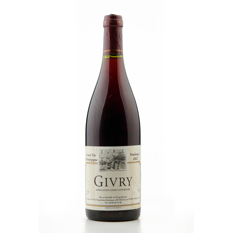 Givry 2002 Christophe Gonon | Achetezduvin.fr