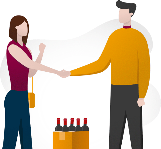 Vendez vos vins illustration